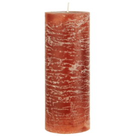4178-49 | Rustic candle - rustic brown Ø7 H:18 | Ib Laursen 
