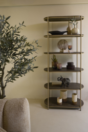5792582 | Vaas Ø12x34 cm JAVIER - zand | Light & Living - Eind november verwacht!
