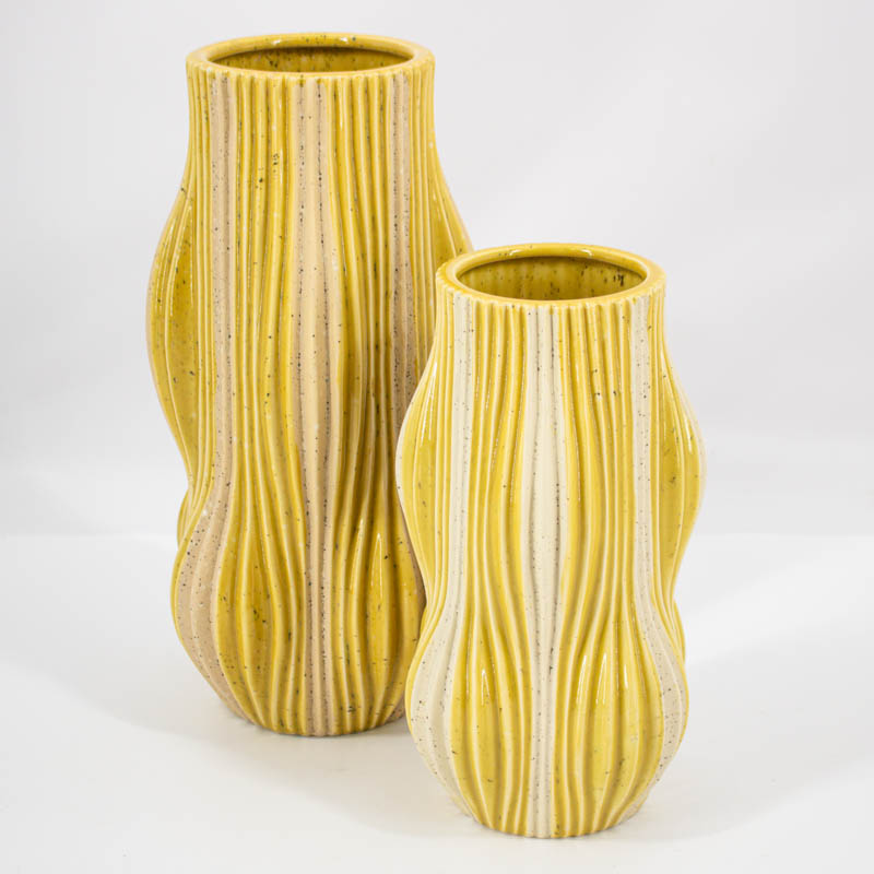 AS0120 | Vaas stripes medium - mustard | HomeBound by KY 