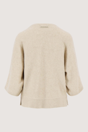 Trui met 3/4 mouw - Grey oyster | Zusss - Binnenkort verwacht!