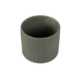 731948 | Renaud pot ribbed M - green | PTMD
