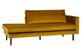 800746-132 | Rodeo daybed right - velvet oker | BePureHome