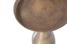 800374-B | Cone bijzettafel - metaal antique brass | BePureHome