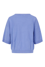 Fijnbrei vestje - lavenderblauw | Zusss