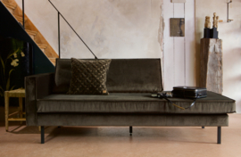 800743-156 | Rodeo daybed left - velvet dark green hunter | BePureHome