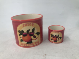 AS5048 | Bloempot groot - perzik | HomeBound by KY