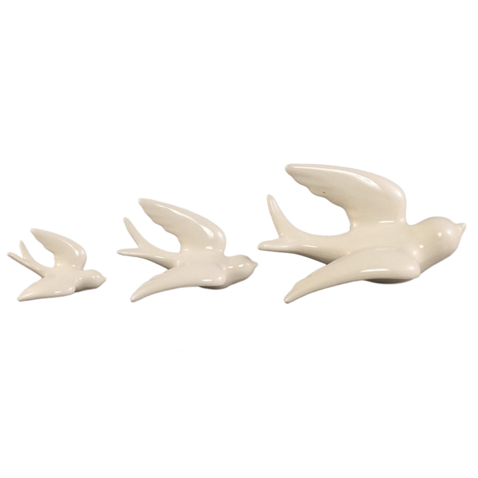 724837 | Regie bird wall deco L - beige | PTMD 