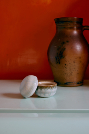 KST0196 | 70s ceramics: sugar pot, petal | HKliving 