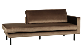 800746-12 | Rodeo daybed right - velvet taupe | BePureHome