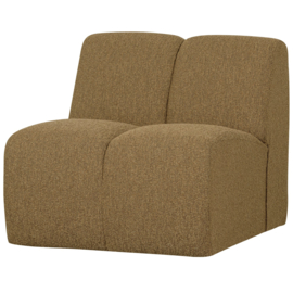 377451-GM | Mojo 1-zits element - bouclé geel/bruin melange | WOOOD