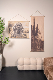 733029 | Nimrod painting cactuses - light brown | PTMD