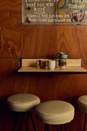 KST0277 | 70s ceramics: café mug, bubble | HKliving - Medio oktober verwacht!