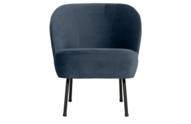 800748-T | Vogue fauteuil - fluweel Teal | BePureHome