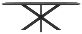 BT 530634 | Timeless Black eettafel Curves 210 cm | DTP Home