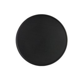 6347412 | Schaal Ø38x1,5 cm ILAY - mat zwart | Light & Living 
