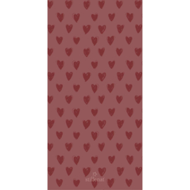 95854-00 | Napkin desert rose w/ hearts - 16psc | Ib Laursen - Binnenkort verwacht!