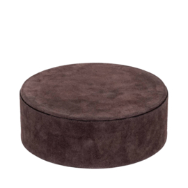 736590 | Saria suede storages boxes set of 3 - dark brown | PTMD