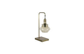 800621-B | Obvious tafellamp antique brass | BePureHome