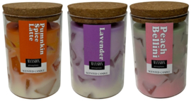 651059 | Scented candle with cork (los assorti) | Mansion Atmosphere