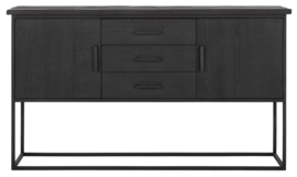 BT 438123 | Timeless Black dressoir Beam No.2 - 158 cm | DTP Home