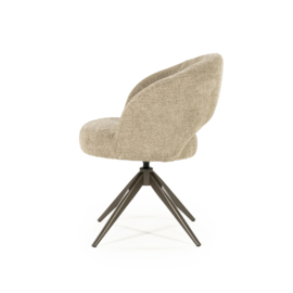 96475 | Stoel Alissa - taupe Oro | Eleonora
