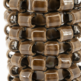 250306 | Vase Loopa 1 - brown | By-Boo