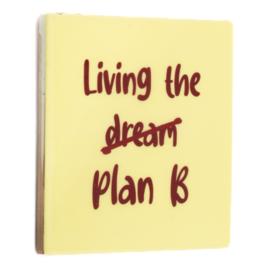 TE3194 | Tegeltje living the plan B | HomeBound by KY