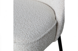 800086-NA | Vogue eetbank - bouclé naturel | BePureHome