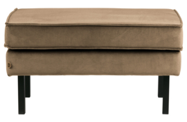 800897-12 | Rodeo hocker op poten - velvet taupe | BePureHome