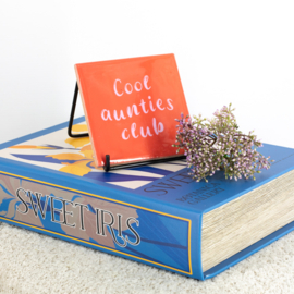 TE3011 | Tegeltje cool aunties club | HomeBound by KY