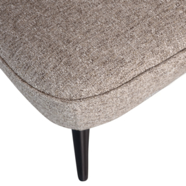 375690-N | Sara fauteuil - geweven naturel melange | WOOOD