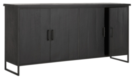 BT 438111 | Timeless Black dressoir Beam No.1 - 190 cm | DTP Home
