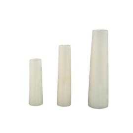 731592 | Saelah glass vase M - cream | PTMD