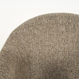 96350 | Fauteuil Connor - bruin Donna | Eleonora