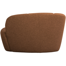 377518-RM/377469-RM | Mojo 2-zits bankje (links of rechts) - boucle roestbruin melange| WOOOD