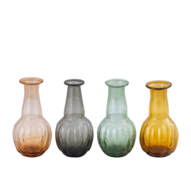 722219 | Fann recycled glass vase A - brown | PTMD