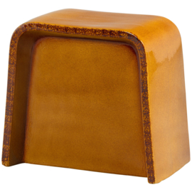 801216-C | SHOAL bijzettafel - keramiek curry | BePureHome