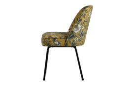 800816-40 | Vogue eetkamerstoel - fluweel poppy mosterd | BePureHome