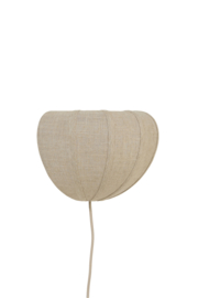 3129784 | Wandlamp 30x16x19 cm ZOSIA - naturel | Light & Living - Binnenkort verwacht!