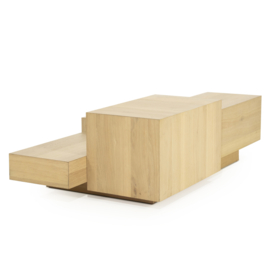 96388 | Salontafel Quinten rechthoek - naturel | Eleonora