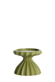 6063281 | Kandelaar Ø9x7,5 cm SIDARI - groen | Light & Living