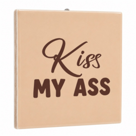 TE3222 | Tegeltje kiss my ass | HomeBound by KY 
