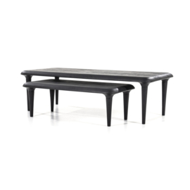 95752 | Salontafel set Jiska - zwart | Eleonora