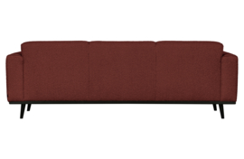 377088-C | Statement 3-zits bank 230 cm - bouclé chestnut | BePureHome