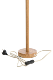 1713082 | Lampvoet Ø14x39,5 cm WASHINGTON - hout print naturel | Light & Living