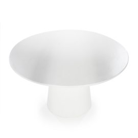 95982 | Eettafel Elin rond 130 - wit | Eleonora