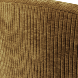 377518-H/377469-H | Mojo 2-zits bankje (links of rechts) - ribstof honinggeel | WOOOD