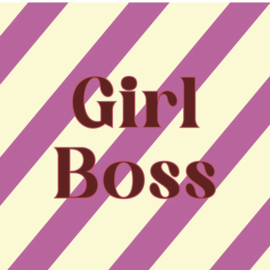 TE2647 | Tegeltje girl boss | HomeBound by KY