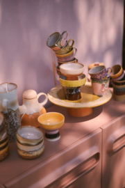 KST0052 | 70s ceramics: tapas bowl on base L, creek | HKliving