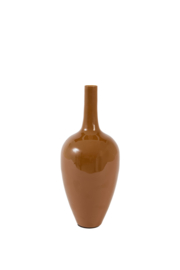 5792661 | Vaas Ø12x29 cm JAVIER - caramel | Light & Living - Eind november verwacht!